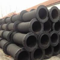China dredging flexible rubber hose pipe factory