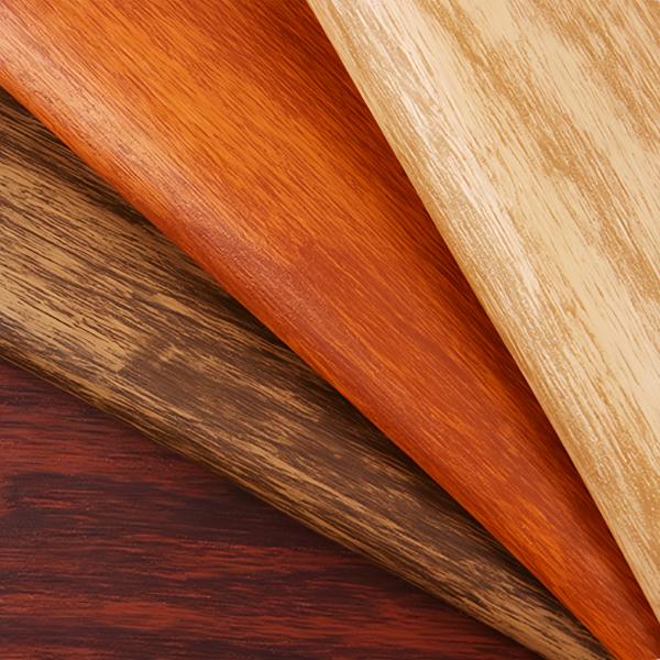 Quality Printed Wood Grain PVC Faux Artificial Leather Fabric Car Decoration Material for sale