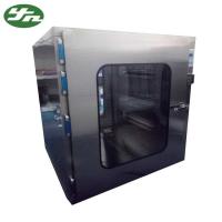 China Static Cleanroom Pass Through Chambers Fingerprint Unlock With UV Sterilization System factory