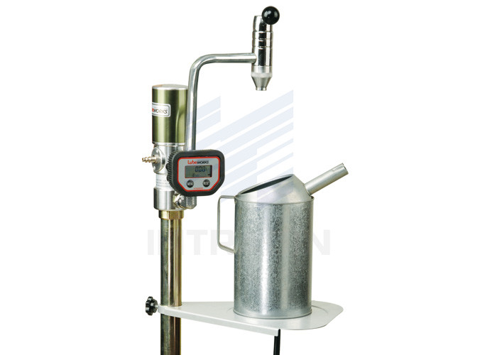China Oil Transfer Kit Digital Oil Meter With Connection Elbow And Dispensing Tap Drain Tube factory