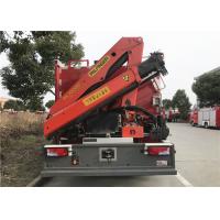 China Emergency Rescue Vehicle with Front Bumper Winch and Rear Lift Crane for sale