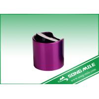 china 24/410,24/415,28/410,28/415 Purple Disc Top Cap Aluminum and Plastic Cap for Cosmetic