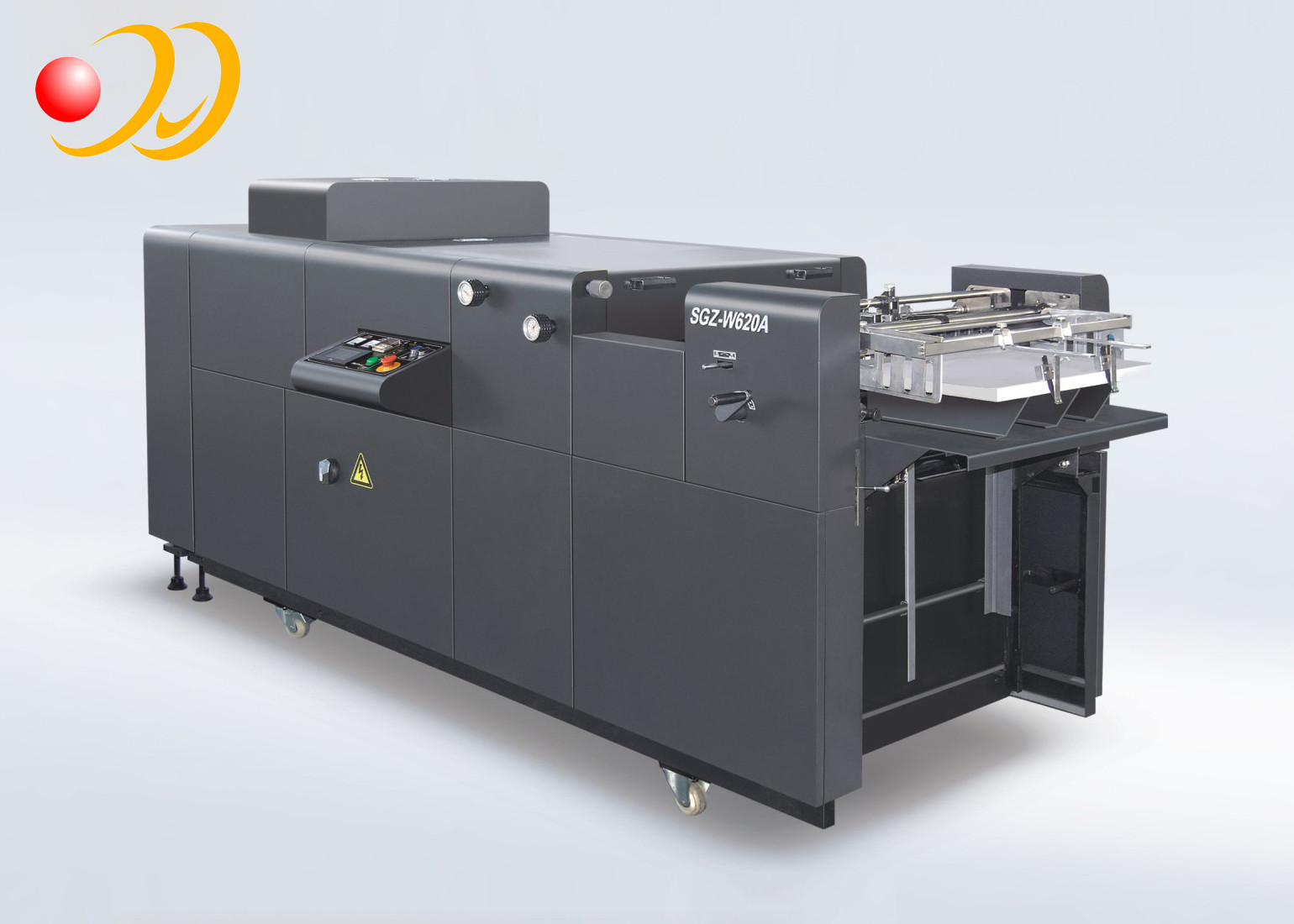 China Spot UV Printing Machine , Desktop UV Coating Machine Thick - Thin for sale