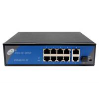 Quality 8 Port 2 Gigabit Uplink Industrial POE Ethernet Switch for sale