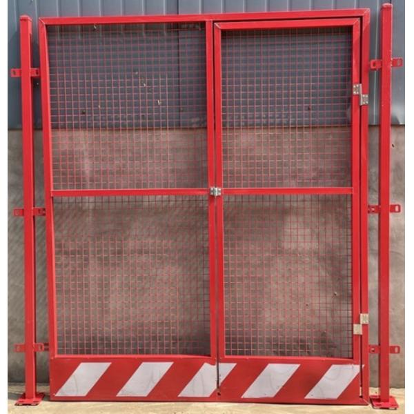 Quality Titanium Zinc Precision Sheet Metal Fabrications Mesh Pit Border Fence Warning for sale