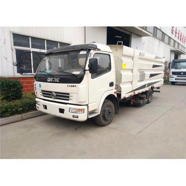 Quality Dongfeng 6CBM Road Sweeper Truck Road Cleaning With Customized Color for sale