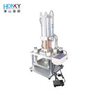 China Air Control Semi Automatic Capping Machine For 2ml Perfume Sample Tube Sealing factory
