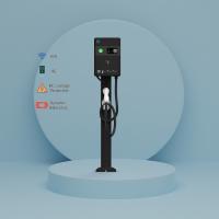 Quality IP54 Evse Wallbox Level 2 Business Electric Car Charging Point 380V Type1 Type2 for sale