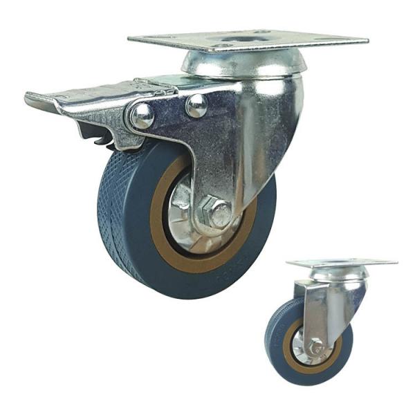 Quality 55lbs Loading PVC Light Duty Casters for sale