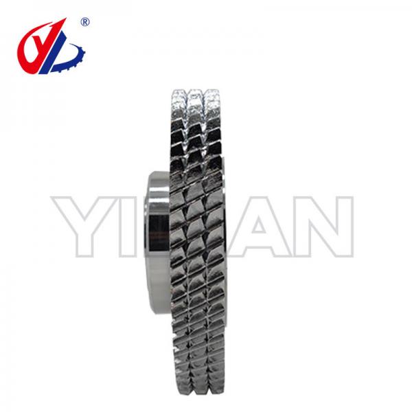 Quality 20mm Woodworking Machine Spare Parts Rough Teeth Steel Wheel for sale