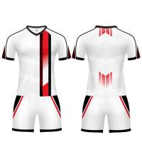 Quality Practical Sublimation Soccer Training Jerseys Uniforms Anti Pilling Polyester for sale