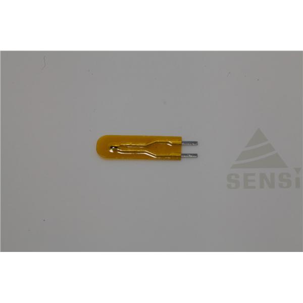 Quality Insulating Thin Film Coated NTC Thermistor Fast Response 10Kohm 3435 , 25mm for sale