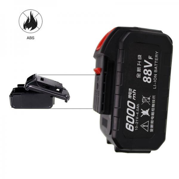Quality LiFePO4 Power Tool Lithium Ion Battery 6000mAh 21V DC Output for sale