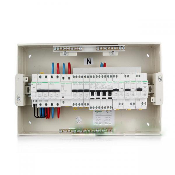 Quality Ready To Install Type MCB Distribution Box RCCB RCBO For Home AC220~240V Incoming 63A for sale