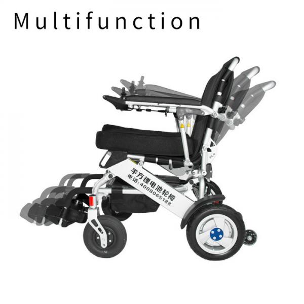 Quality ISO13485 6 Km/H Multifunction Foldable Electric Wheelchair for sale