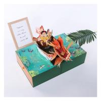 China Paper Gift Box Dragon Boat Festival Zongzi Gift Packaging Green factory