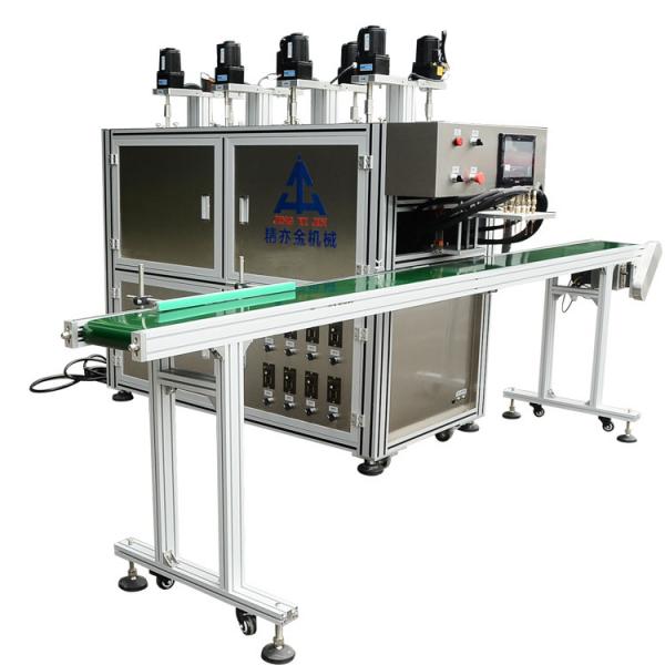 Quality Eight Color Cosmetic Cream Filling Machine 380V 50HZ Screw Packing Machine for sale
