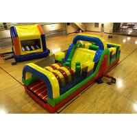 China Commercial Giant  Inflatable Obstacle Courses Bouncer Races Sport Game Sales for sale