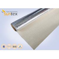 Quality High Temperature Aluminum Foil Fiberglass Cloth Thermal Insulation Materials for sale