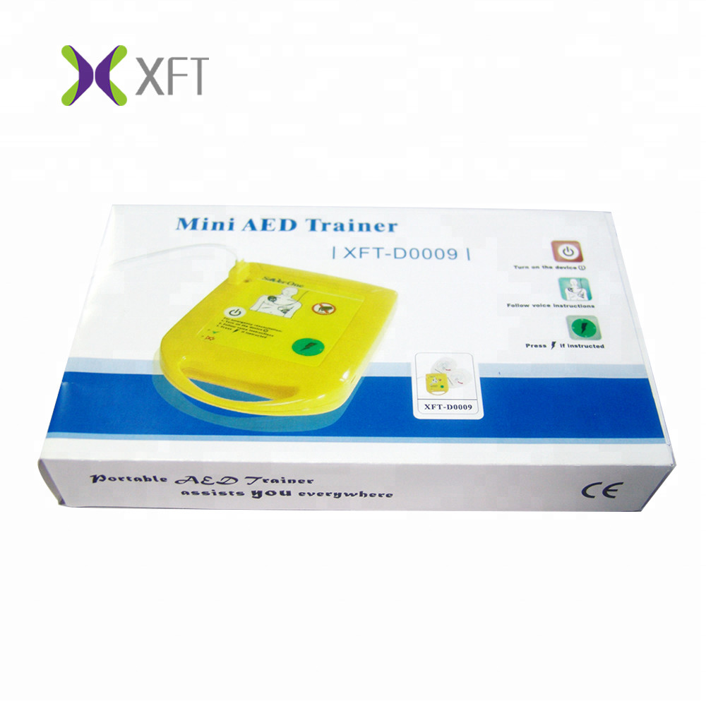 China Small Cpr Aed Training Devices , Automatic Emergency Defibrillator With Customized Logo factory