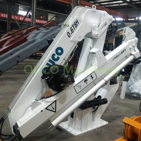 Quality Electrical 360 Degree 8m Marine Knuckle Boom Crane for sale
