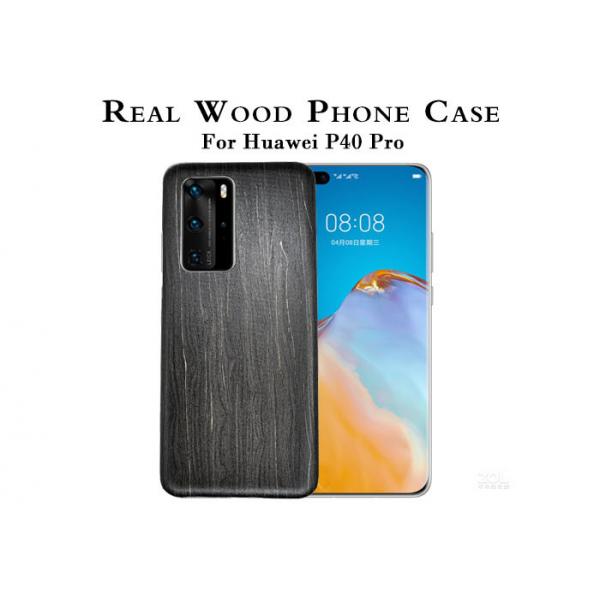 Quality Shockproof Engraved Wooden Phone Case For Huawei P40 Pro for sale