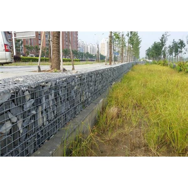 Quality Galfan Coating Gabion Rock Box 100x100mm Mesh Boxes For Stones for sale