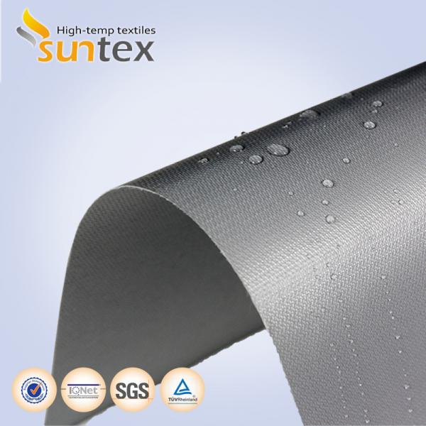 Quality 32 Oz. Silicone Coated Glass Fiber Fabric For Welding Blanket & Barrier for sale