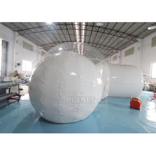 Quality 5m Hotel Inflatable Clear Bubble Dome Tent Logo Customized for sale