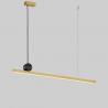 China Postmodern Nordic LED Pendant Lights Minimalist Designer Brass For Living Room factory