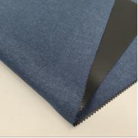 Quality 600D Cation Fabric 360g/M2 Flame Retardant Backpack Fabric With 0.47mm Thickness for sale