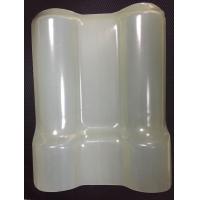 Quality Upvc Transparent Roofing Sheets Round Wave Smooth Surface for sale