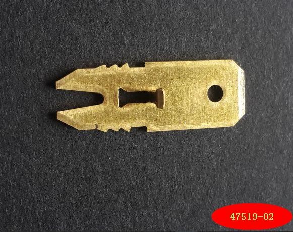 Quality Custom Brass Terminal Connectors  Metal Stamping Parts Hardware Connector for sale