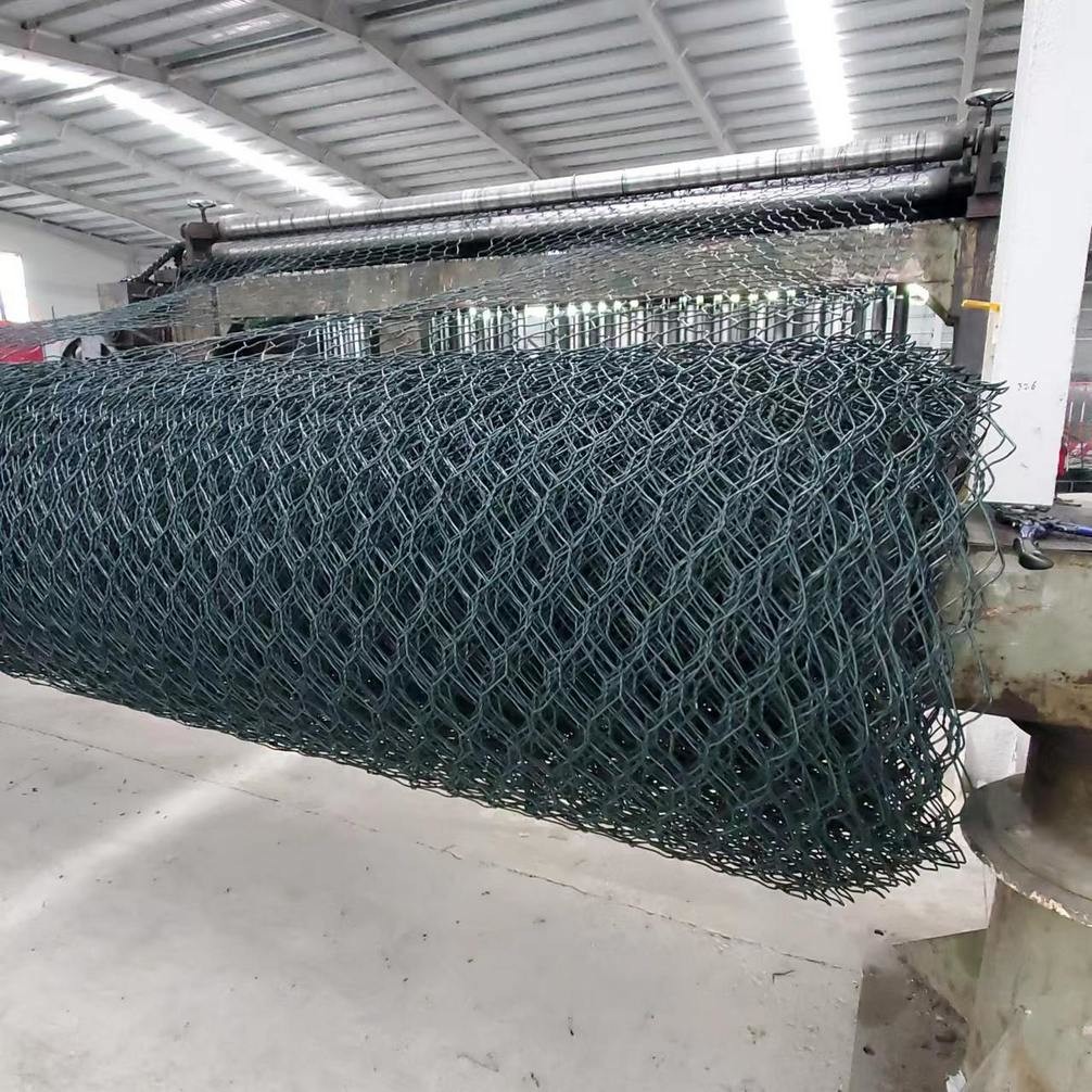 China Rockfall Protection Pvc Gabion Basket Retaining Wall Hexagonal factory