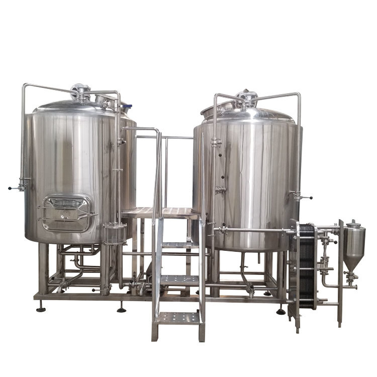 China Semi-automatic Control System Brewing Beer with GSTA 1000L Craft Beer Brewing Equipment factory