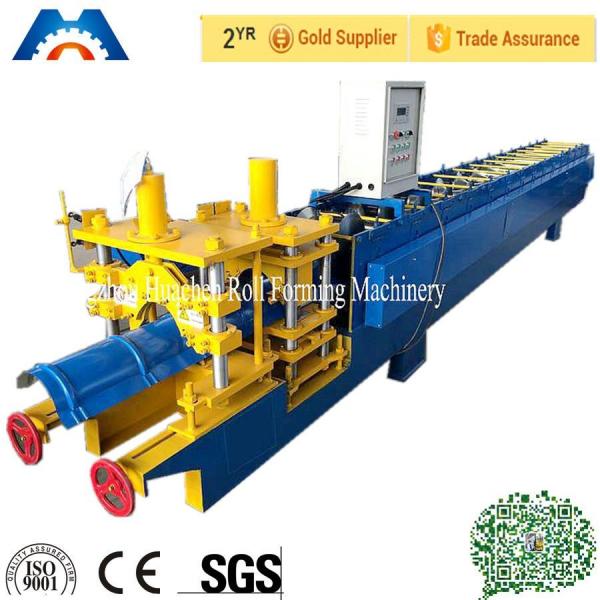 Quality Customized Automatic Ridge Cap Roll Forming Machine 5.5Kw Main Motor Power for sale