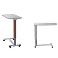 China Medical Furniture hospital bed tray table overbed table hospital table for bed factory
