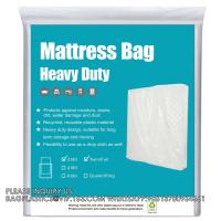 China Queen Big Size Gusset Custom Polythene For Storage Plastic Furniture Matress King Size Mattress Bag For Quee for sale