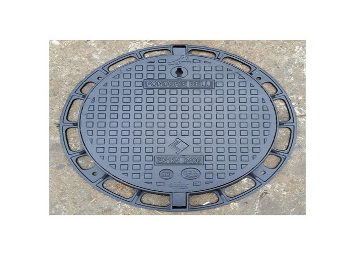 China High Load Bearing Sewer Manhole Cover D400 Ductile Iron Covers Burgla Rproof factory