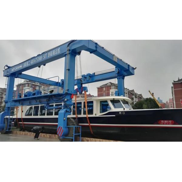 Quality High Lifting Height 20 Meters Yacht Lifting Crane Rugged Construction for sale
