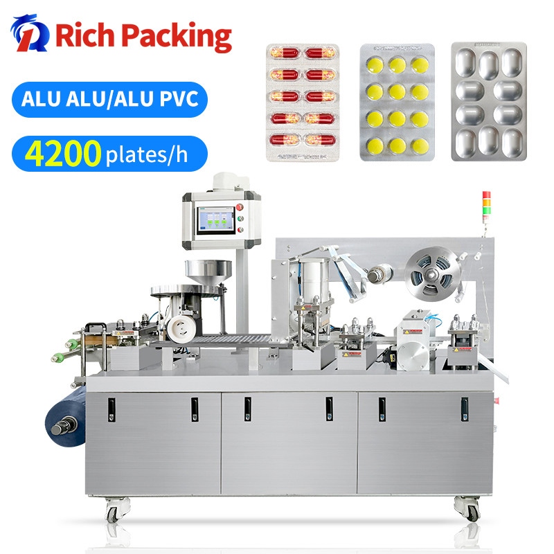 China Tablet Capsule Pill Blister Packaging Machine Pharmaceutical Automatic factory