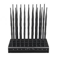 China EST-502F18 Cell Phone Blocker 18 Bands WIFI GPS VHF UHF 315 433 868 Signal Jammer factory