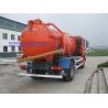 China 17CBM LHD 336HP Transporting Sewage Septic Tank Cleaning Truck / Septic Pumping Truck Sinotruk howo7 factory