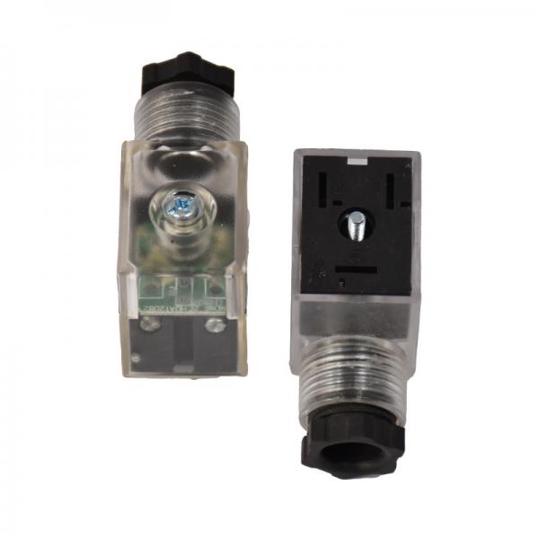 Quality DIN 43650 EN175301 Electrical Solenoid Valve AC DC Female Male PUR for sale