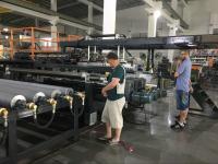 China Hot Melt Adhesive TPU Film Extrusion Machine , TPU Film Coating Production Line factory