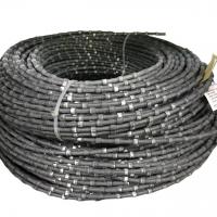 China 8.8mm Diamond Wire Saw Plastic Wire Saw Special For Granite Profiling factory