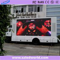 China Constant Drive RGB LED Vehicle Mounted LED Screen for Mobile Advertising and Advertising factory