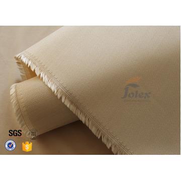 Quality Brown 0.7MM Silica Fabric Fiberglass Thermal Insulation Materials High Strength for sale