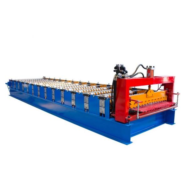 Quality Single Layer Corrugated Roll Forming Machine , Corrugated Steel Panel Roll for sale