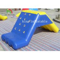 China Custom Stable Inflatable Water Toys PVC Floating Slide For Water Park With Air Pump factory
